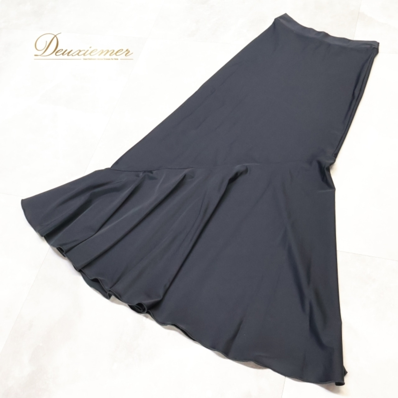 フラメンコ 衣装 チャコット Chacott ファルダ スカート 黒 無地 スペイン製 伸縮 ストレッチ レッスン 練習着 ダンス パーティ 発表会 ブラック系 黒スカート フラメンコ スカート ダンス衣装 ストレッチ素材 スカート Mサイズ 無地スカート 発表会衣装 パーティー用スカート レッスンウェア ダンスレッスン ファルダ ステージ衣装 ブラック系