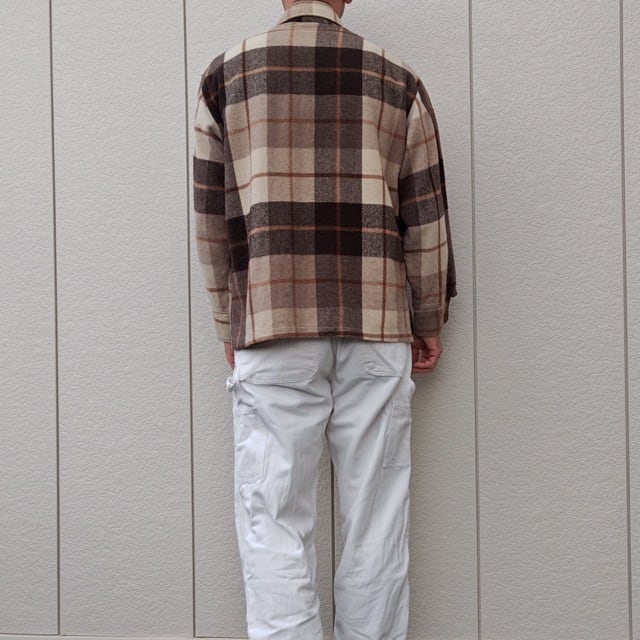 1960~70s Arrow Wool CPO Shirt Made in USA / アローアンカーボタン
