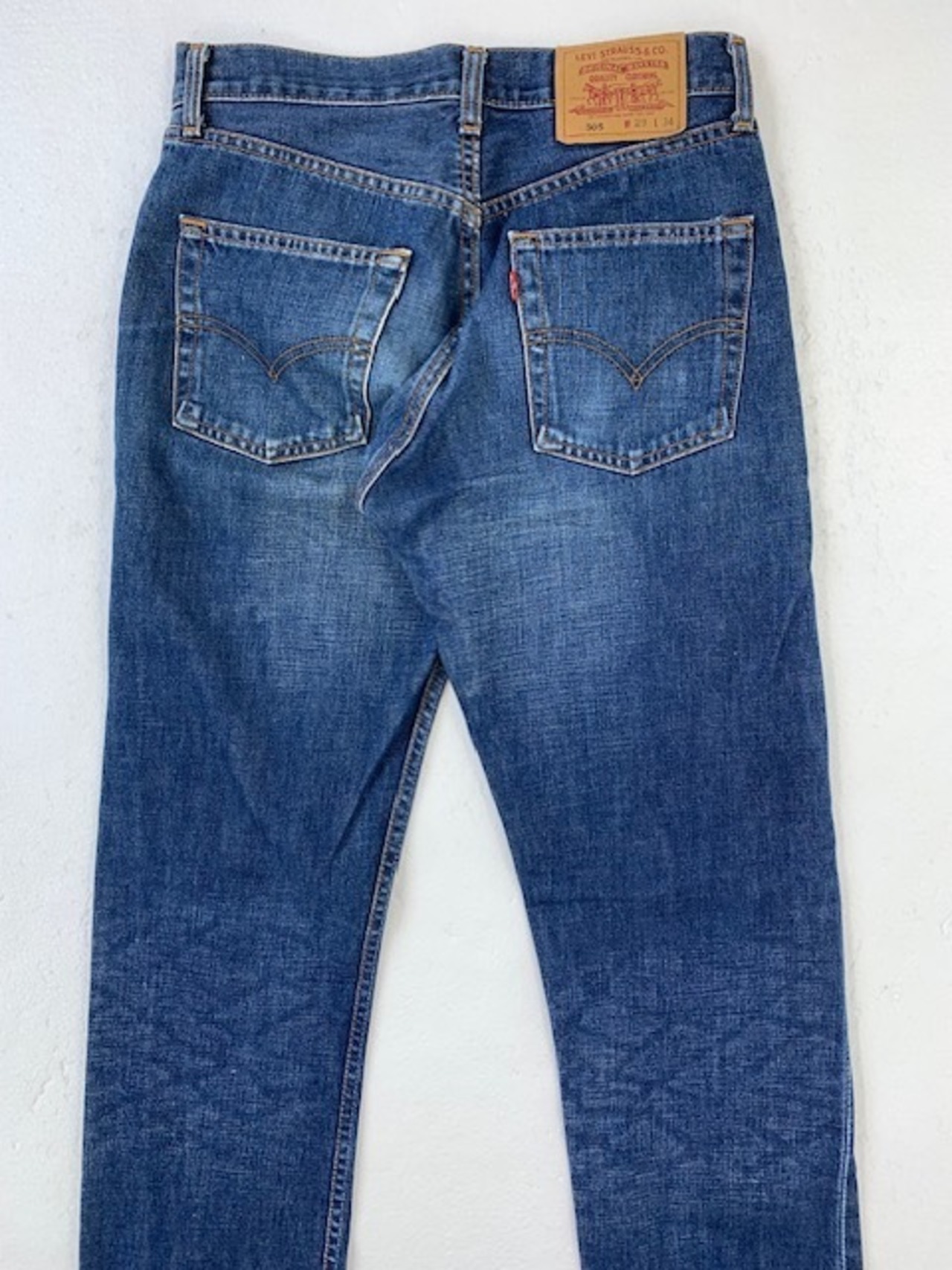 M-258  リーバイス Levis505古着 1999年比国製　 W 75cm(ぐるり） 股下 79cm
