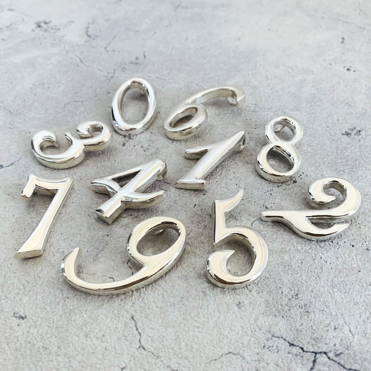 MM様専用　silver925 Happy Number　”4”