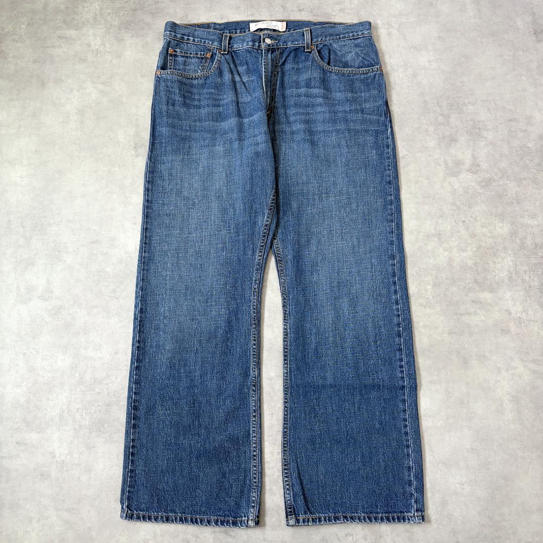 00年代 Levi's リーバイス 550 テーパード ワイド バギー デニムパンツ