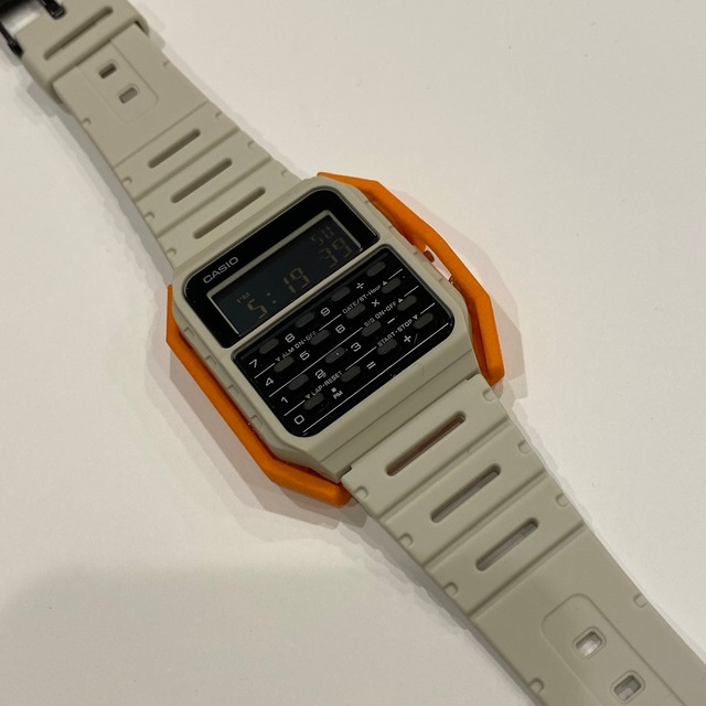 CASIO CA53W alien custom single white version 