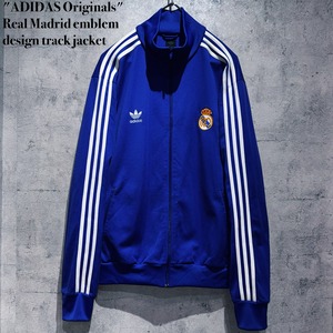 "ADIDAS Originals"Real Madrid emblem design track jacket