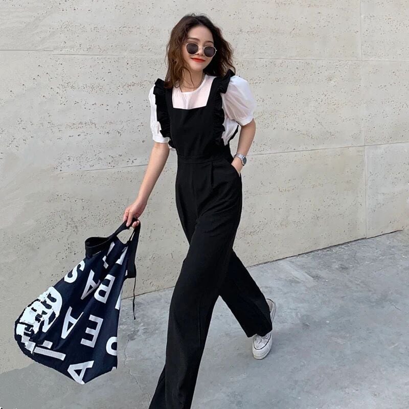 ◆予約◆フリルオールインワン(ご注文から1-2週間程でお届け)