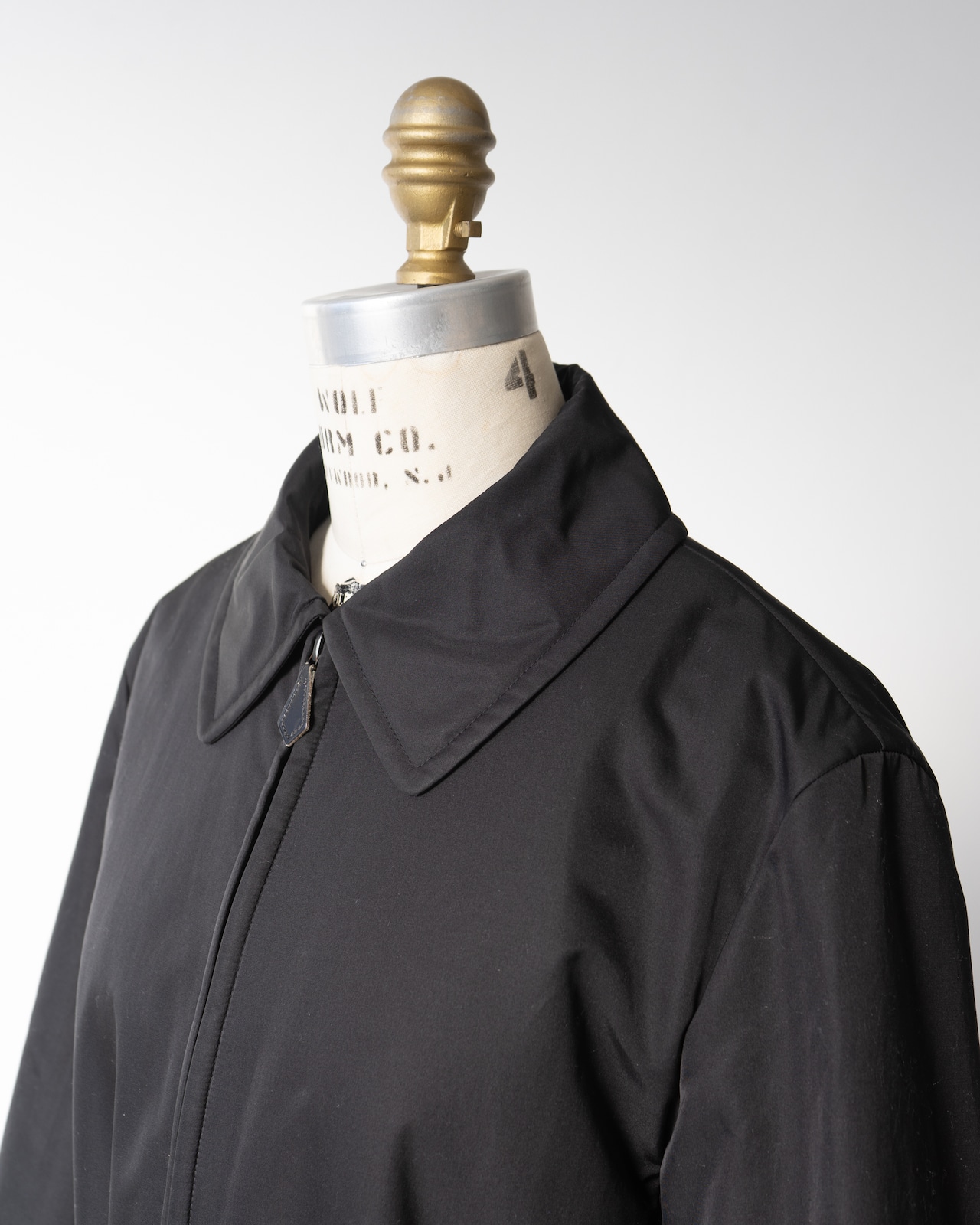 〈Hermès by martin margiela〉Silk zip blouson
