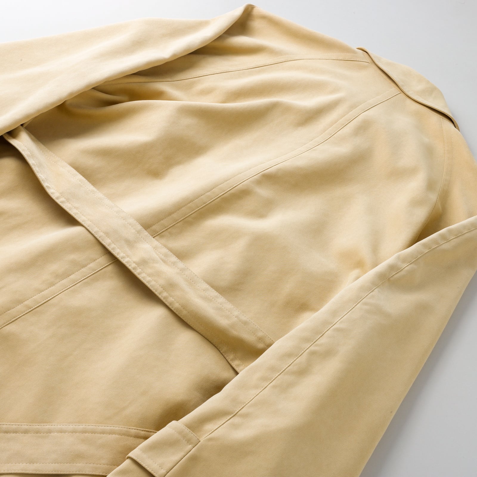 極美品】HERMES Special raglan coat trench coat made in France