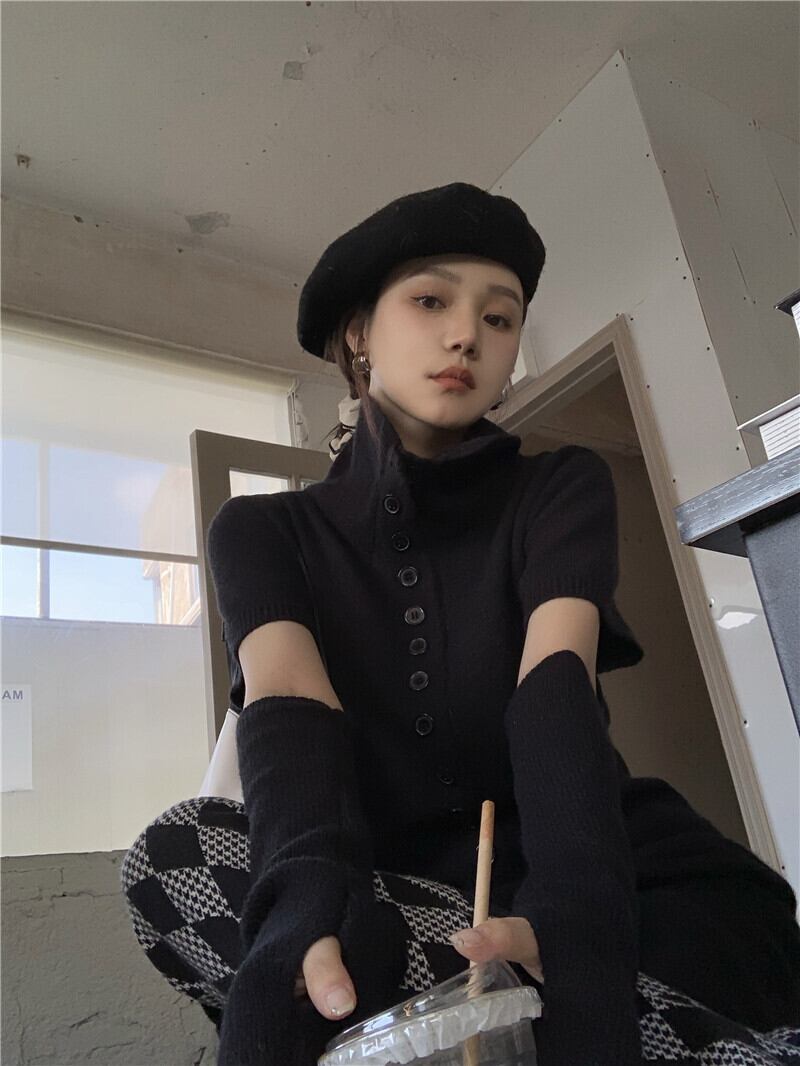 オータムスリーブロングニットドレス 秋物 モンロー21305271985