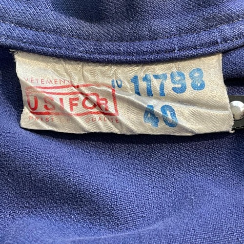 70s USIFOR コットンツイル メカニックジャケット 詳細写真2