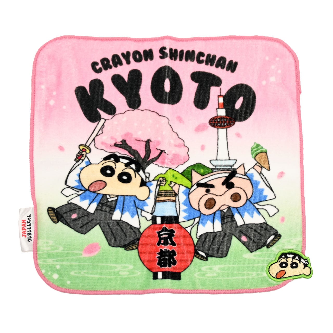 JPクレしん 刺繡ハンドタオル 新選組