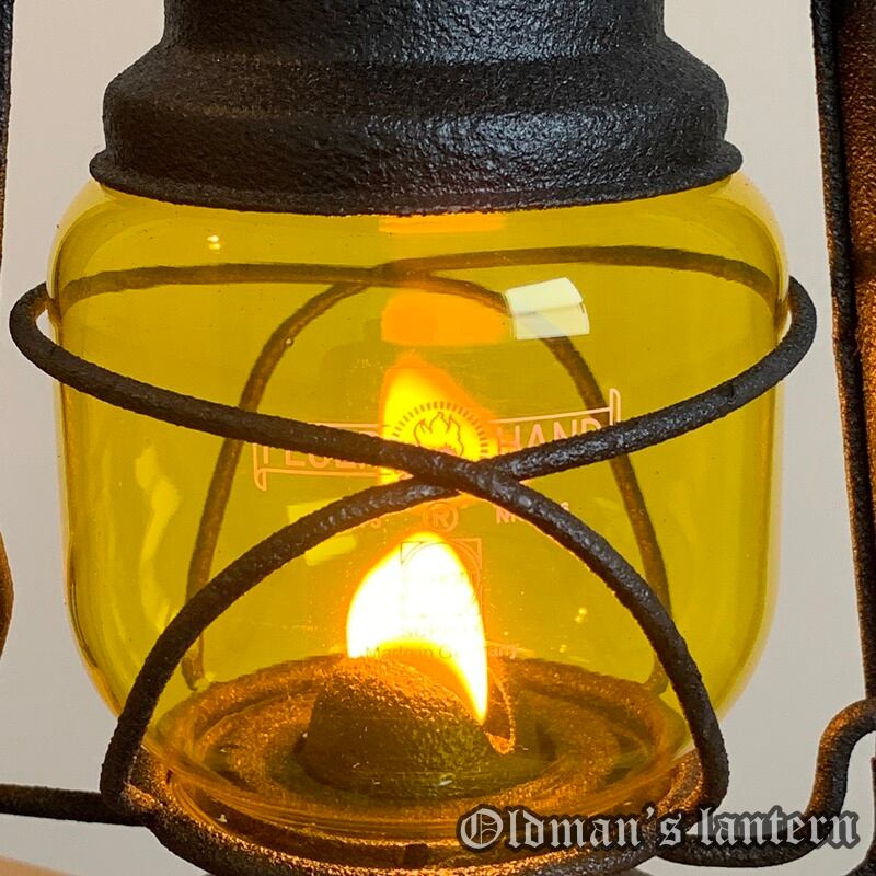 ホヤ FEUERHAND 276 275 イエロー 塗装 グローブ | Oldman's lantern