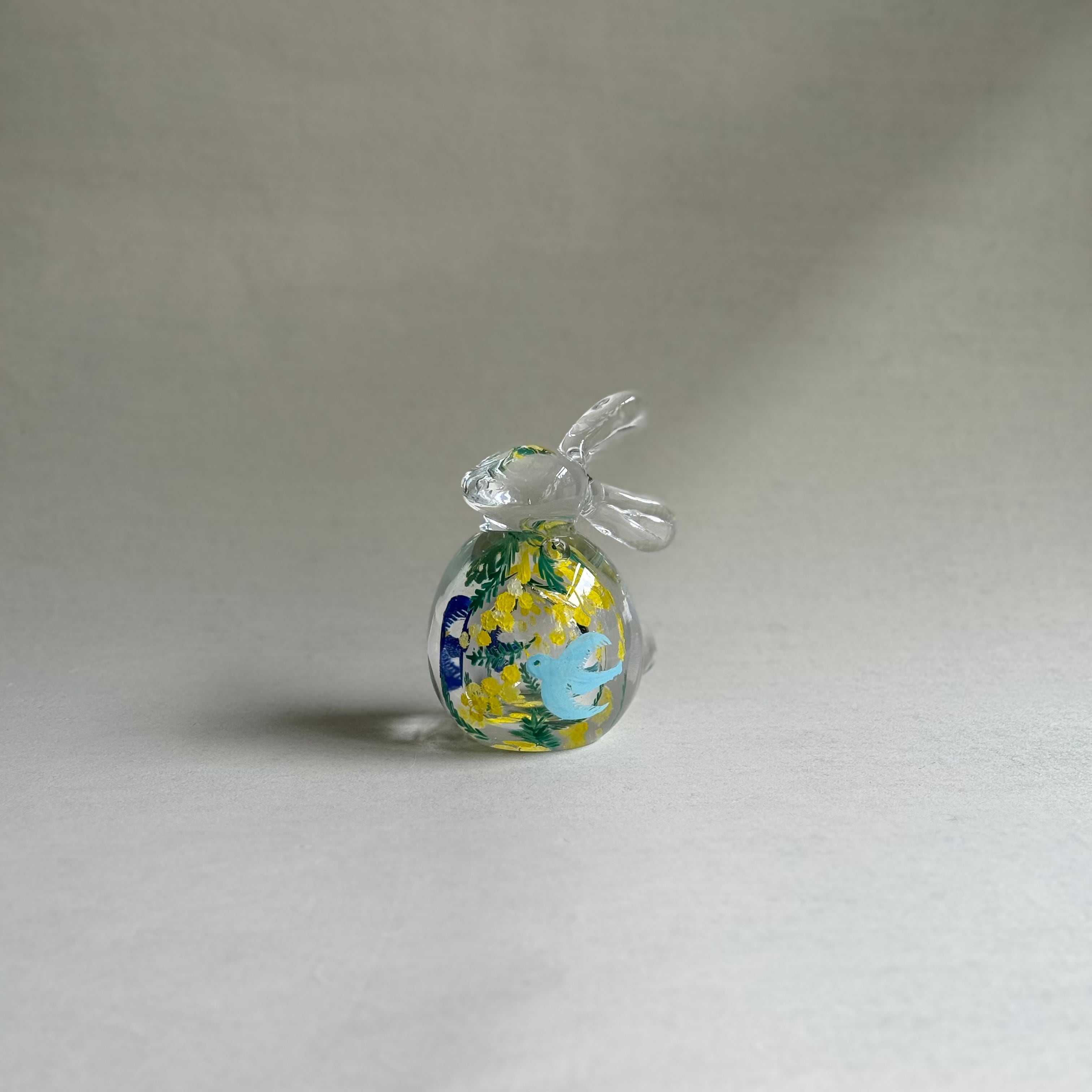 土井朋子 ミモザうさぎ | gallery 一白