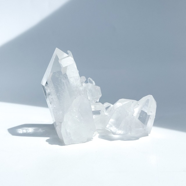 大きな結晶◎ゼッカ産水晶クリアクォーツ クラスター93◇ Clear Quartz ◇天然石・鉱物・パワーストーン・インテリア