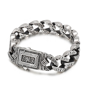 316L Arabesque Pattern Bracelet