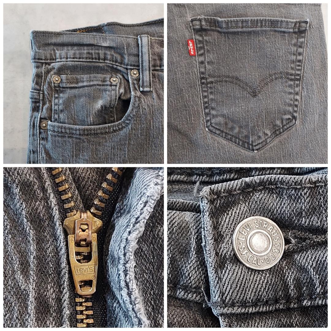 リーバイス569 Levis W36 ブラックデニムボトム 黒 古着 17605 | fuufu