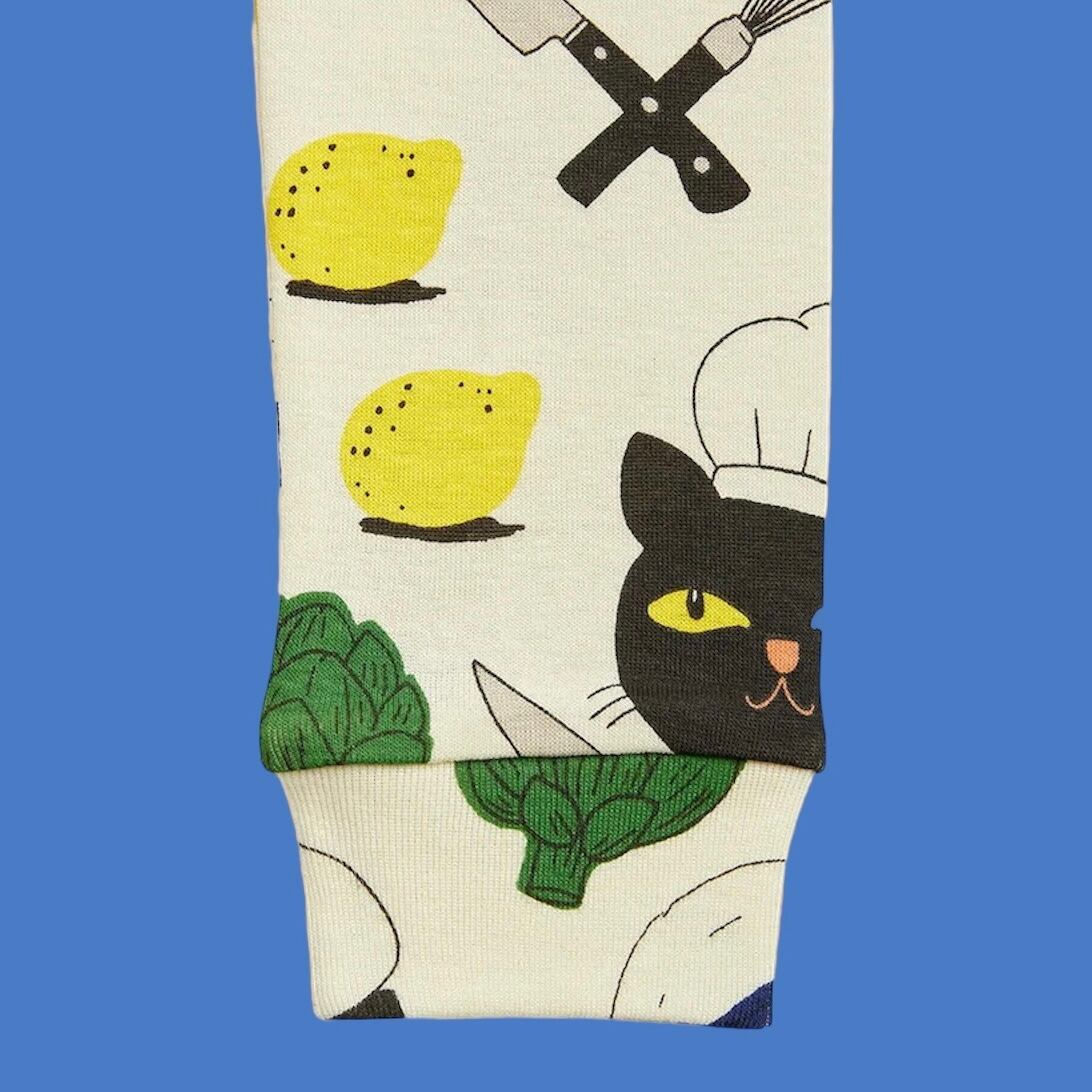 mini rodini Baby/Kids】Chef cat aop leggings Multi | Little