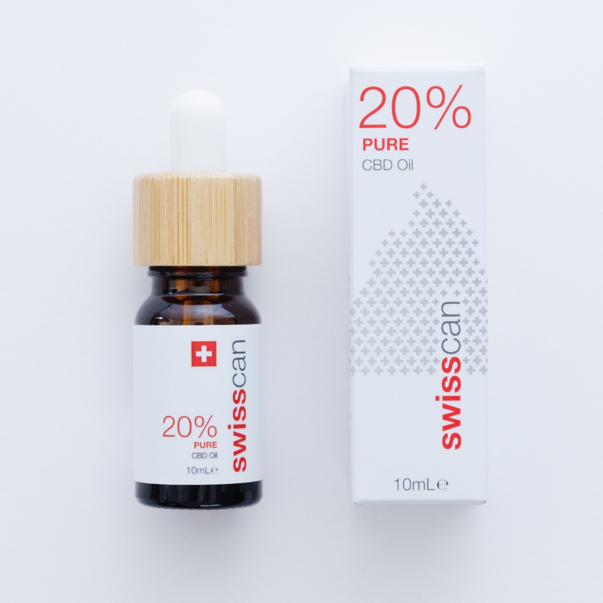 PURE CBDオイル20％ 10mL｜CBD 2,000mg | スイス産CBDのウェルネス