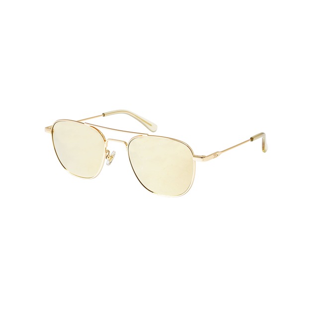 EVILACT eyewear " MIAMI " gold×a.clear/gold mirror lens