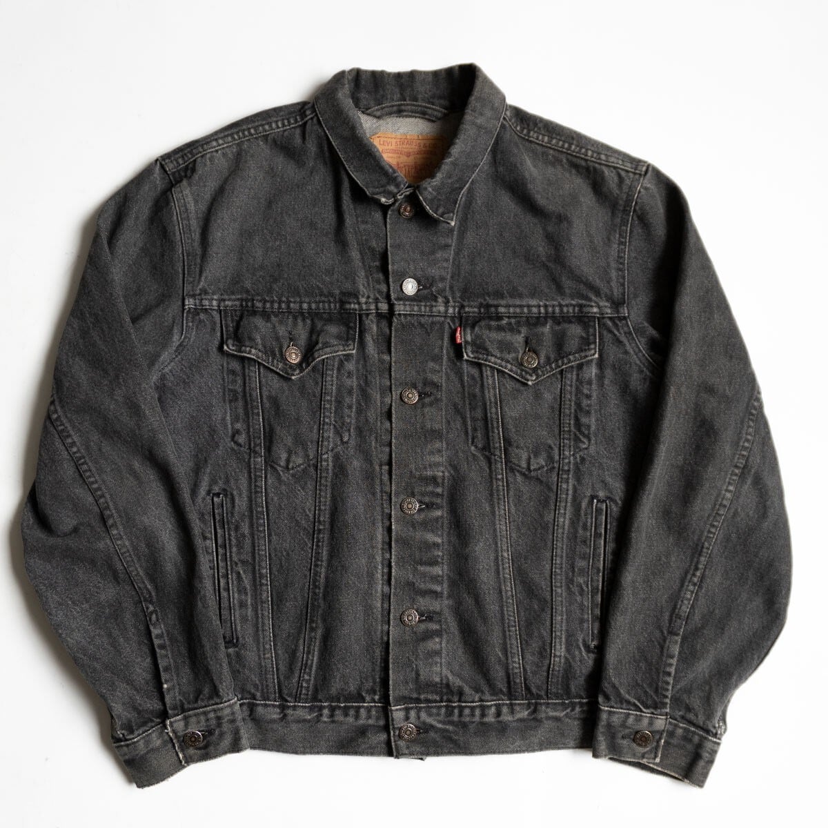 先染め/ゴールデンサイズ】 LEVI'S 【90s/501 ブラックデニム デニム