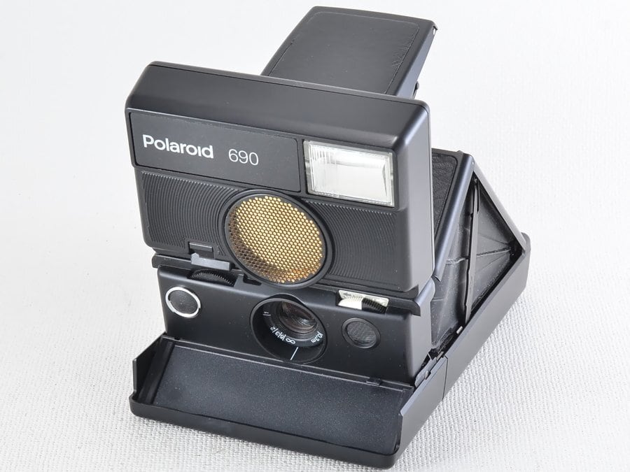 ポラロイド一眼レフPolaroid 690レリーズ付き