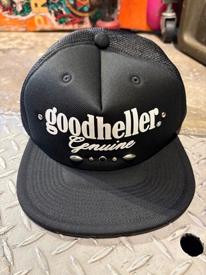 GOOD HELLER / LOGO & STUDS MESH CAP / MASH CAP / BLACK / GH-26AW003