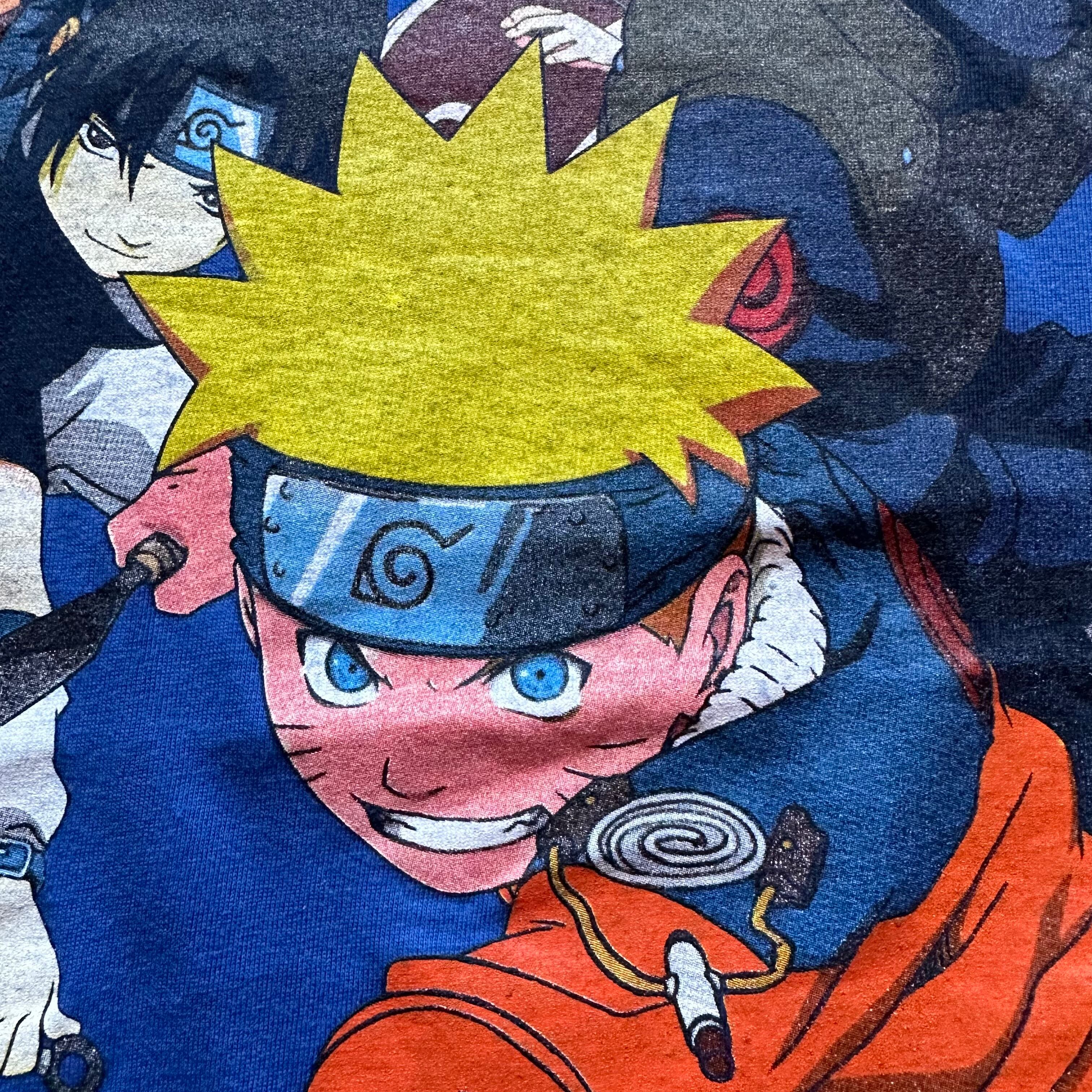 00's NARUTO TEAM KAKASHI -ナルト- 第七班 T-SHIRT EURO ...