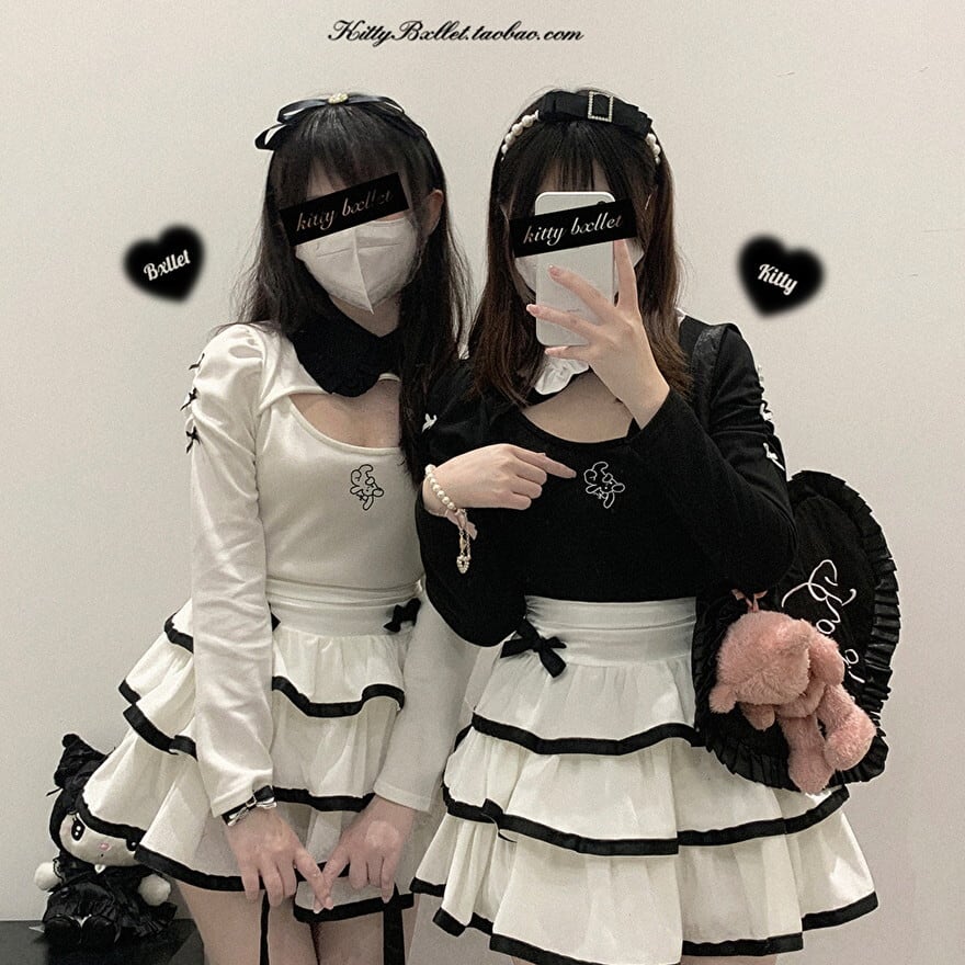 ゴスロリ通販 With U ゴスロリ服 地雷 ブラウス 穴あき ガーリー