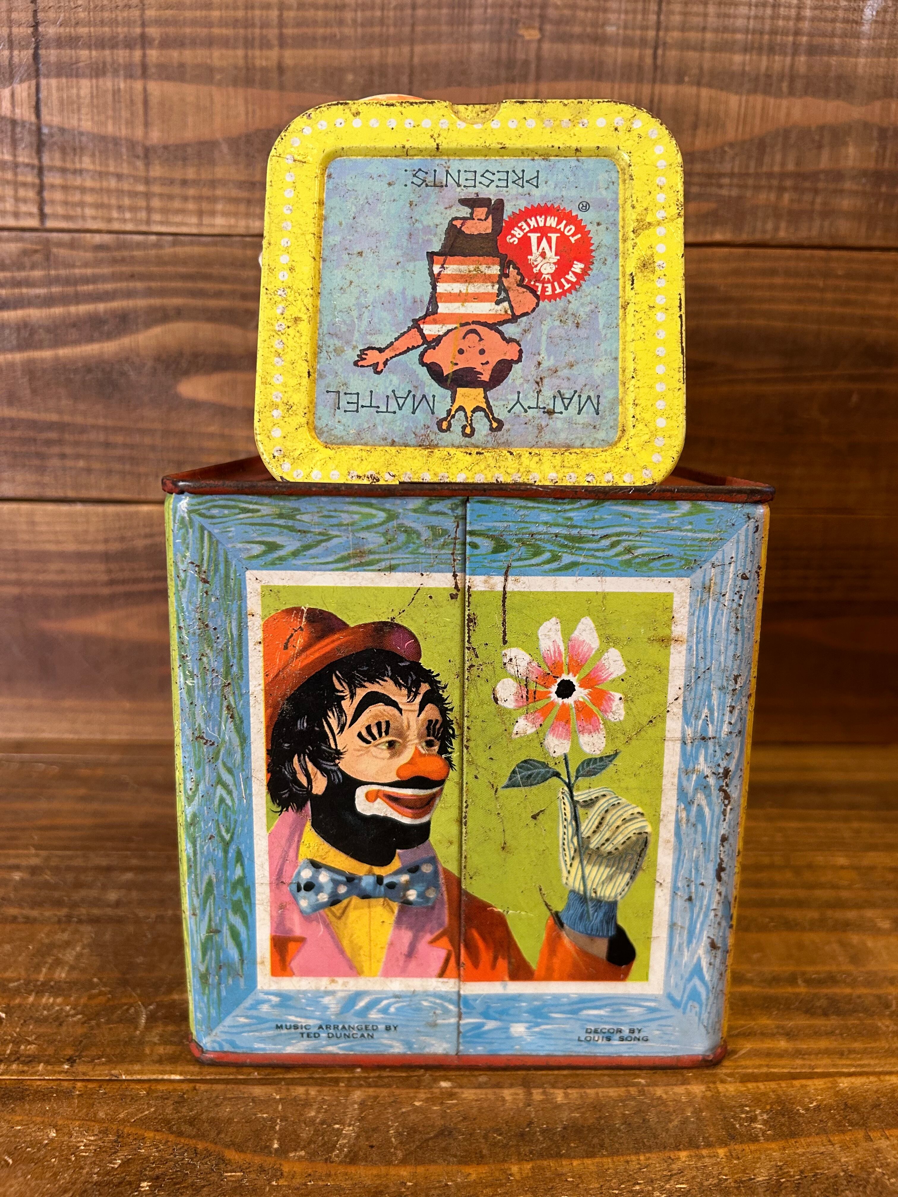 Vintage Matty Mattel Jack in the Box''Clown''/ピエロ ジャック