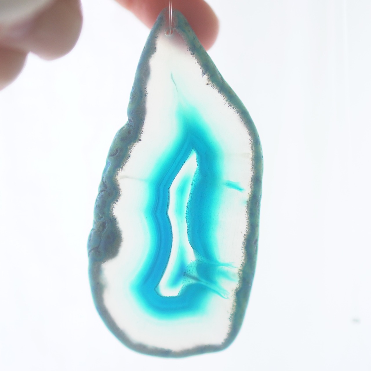 Clear Rainbow 13 - アゲートヒーリングチャイム / Agate Sun Catcher Wind Chime 440