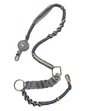 Leather&paracord STRAP【LONG】NO.187