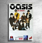 『OASIS/オアシス』2000年フランスでのライブ告知ポスター