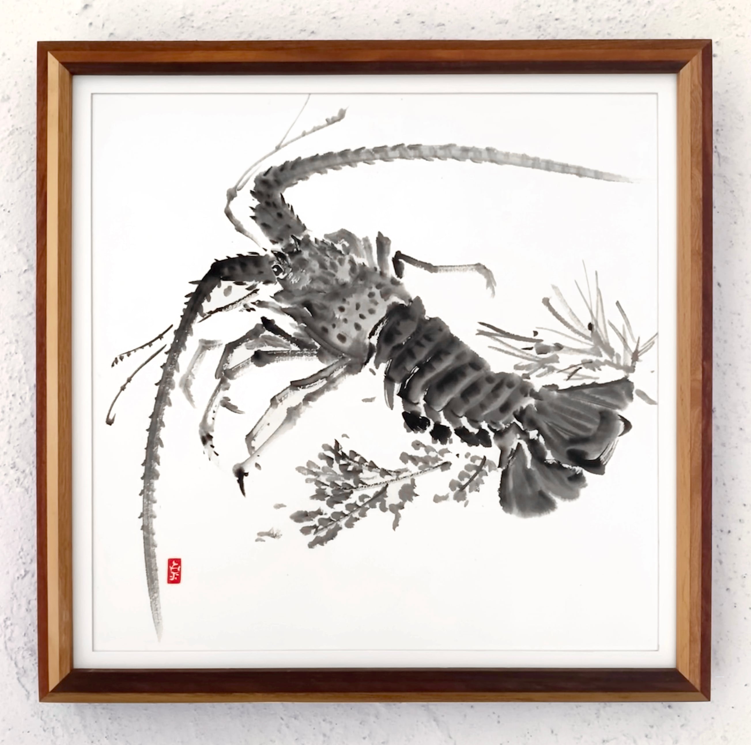 水墨画（60cm☓50cm） 水墨画（60cm☓50cm）