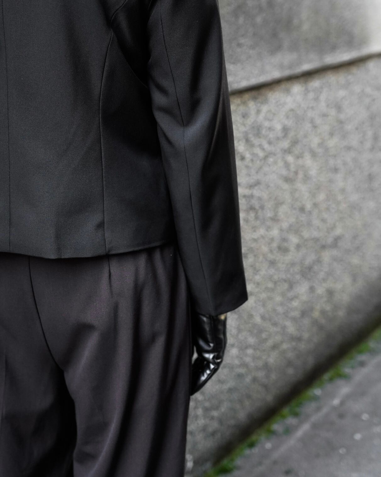 Hype-24 double zip drizzler jacket / black | Hype