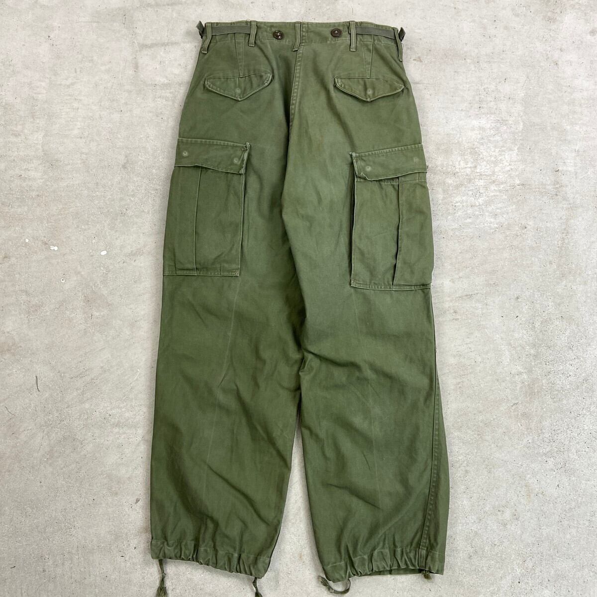 50年代 U.S.ARMY 米軍実品 M-51 フィールドパンツ メンズW32相当 古着