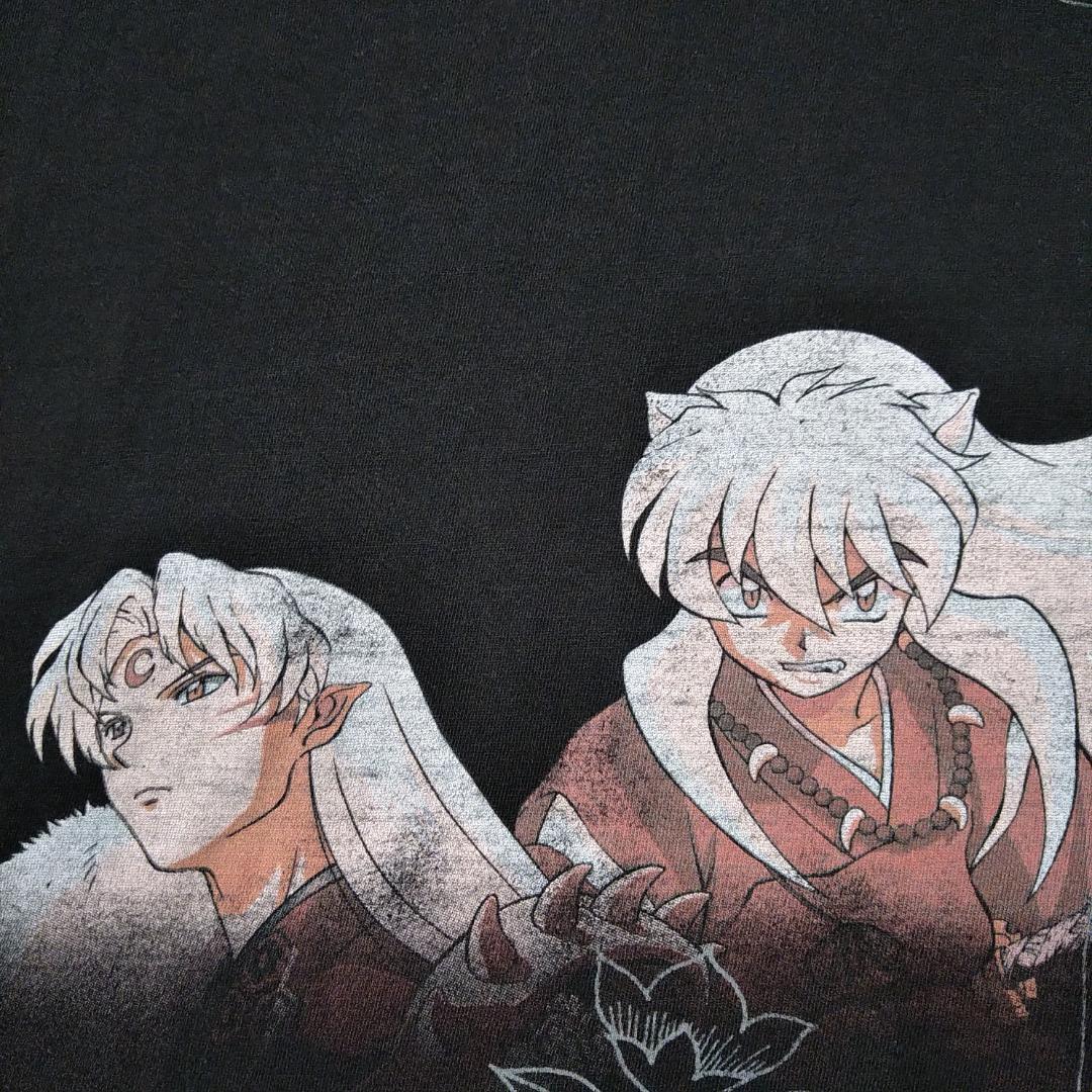 古着 00s 犬夜叉 Tシャツ Lサイズ 黒 アニメT 海外オフィシャル 古着 00s 犬夜叉 Tシャツ Lサイズ 黒 アニメT 海外オフィシャル