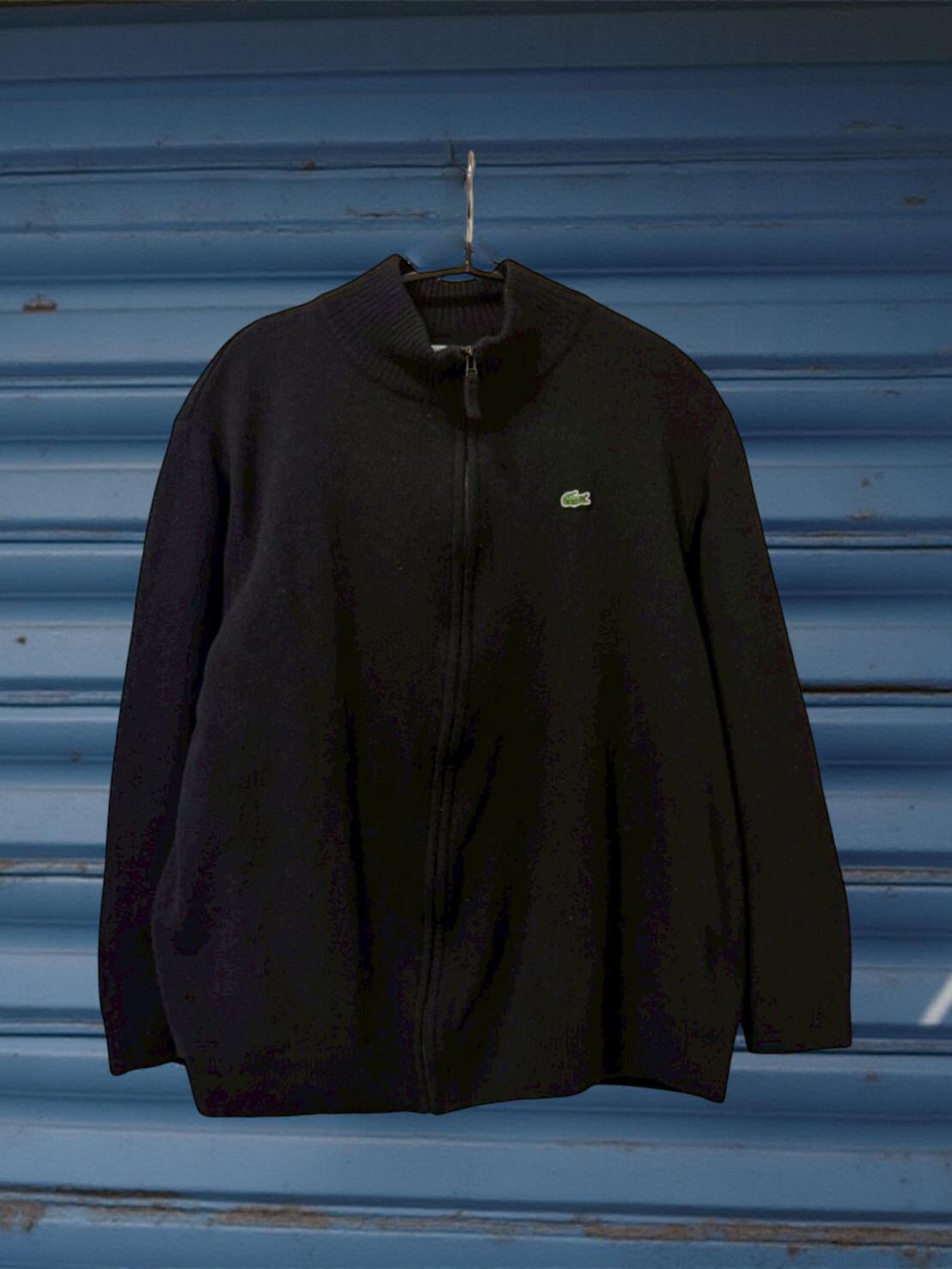 90s GOODENOUGH ハーフジップ ボーダー スウェット シャツ