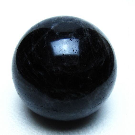 モリオン 黒水晶 丸玉 60mm 一点物 151-9450