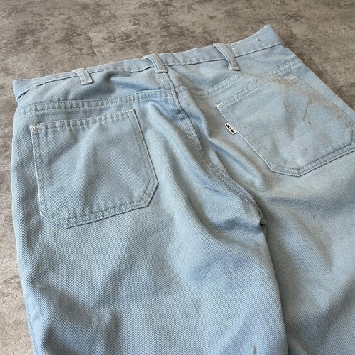 70s Levi's TALON42 ライトブルーbig E 詳細写真10
