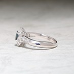 アレキサンドライト リング pt900 / 0.440ct / DA 0.700ct
