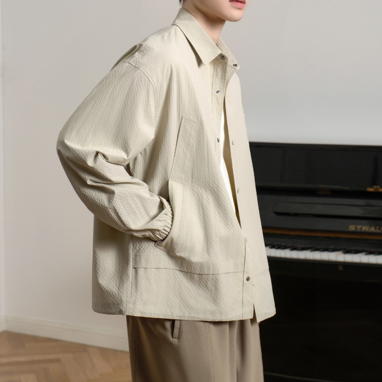 ゆったりカジュアルジャケット af0368