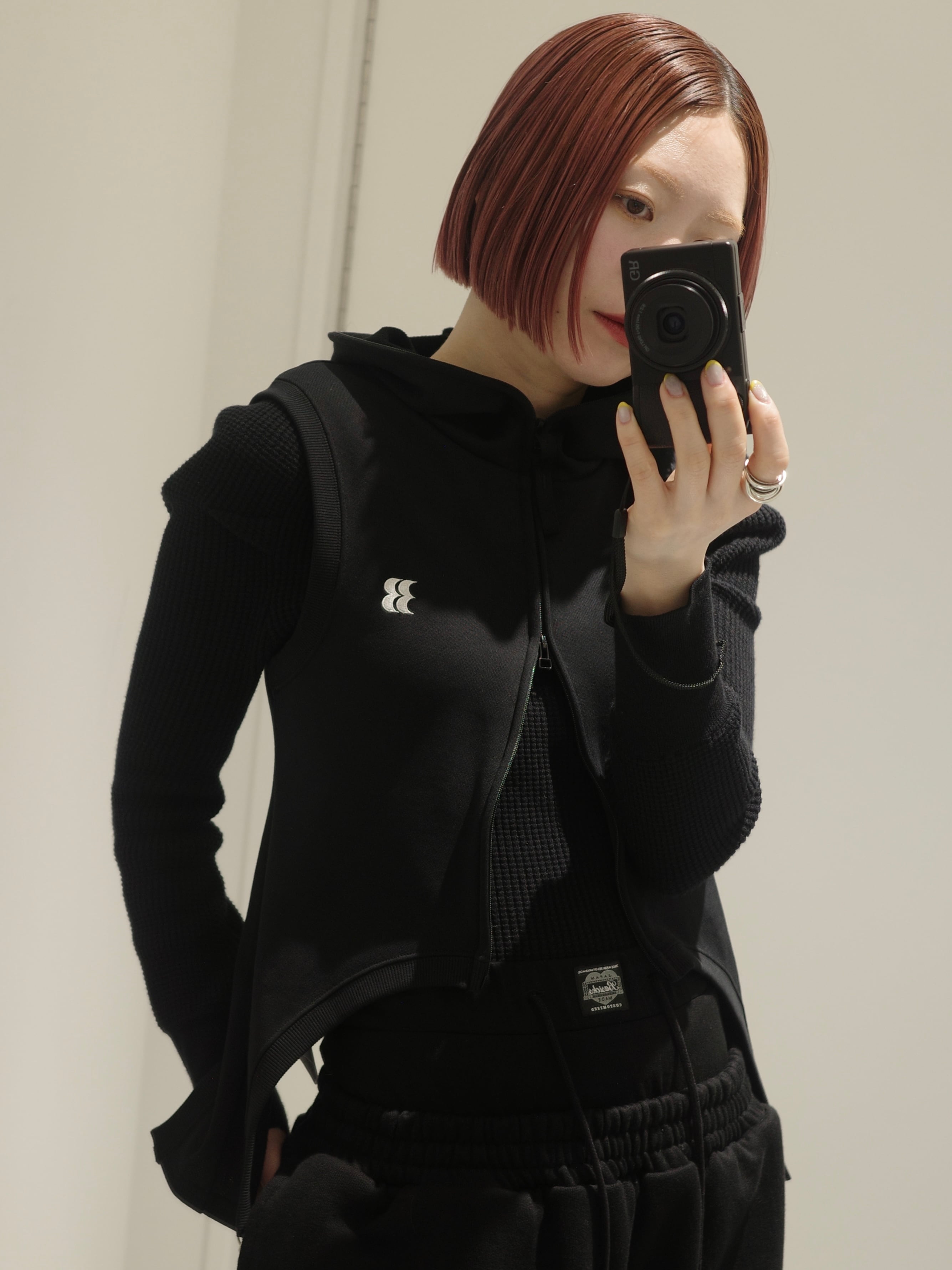 25AW】ENFOLD エンフォルド / CROPPED HOODED PULLOVER / フーディー
