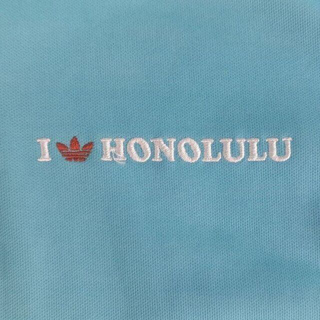 入手困難 アディダス d138 HONOLULU トラックジャケット 万国旗