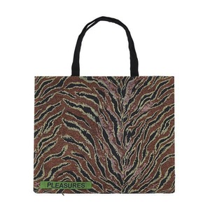 【PLEASURES/プレジャーズ】JUNGLE OVERSIZED DOUBLE SIDED TOTE トートバッグ / CAMO