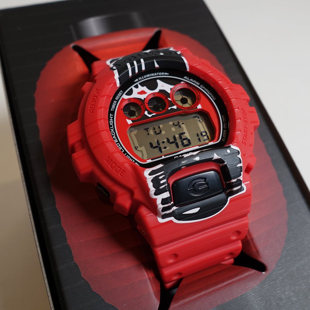 G-SHOCK／耐衝撃赤提灯 DW-6900AKA-4JR 日本製シリーズ メンズ カシオ