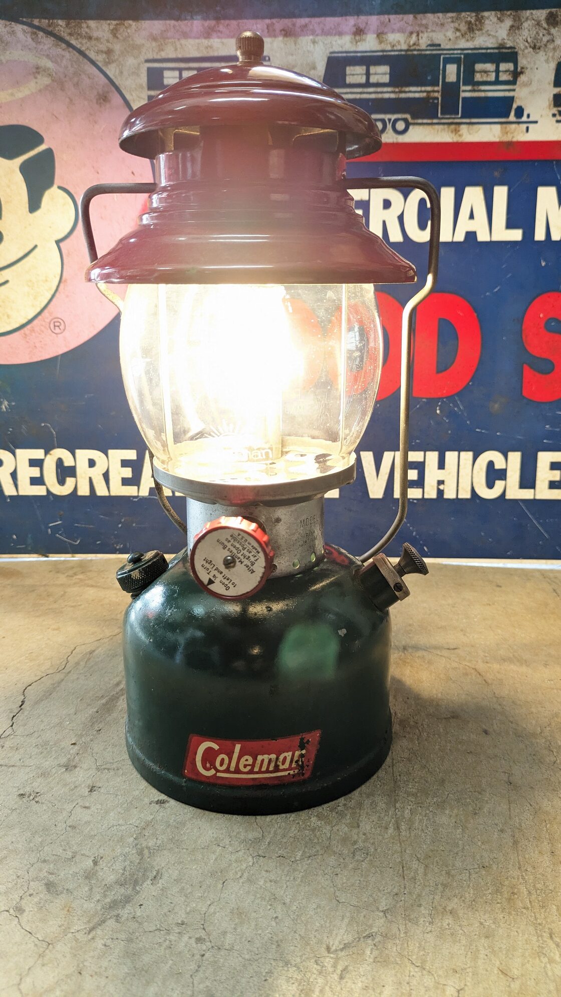 Vintage Coleman 200A Lantern Christmas ビンテージ コールマン 200A 