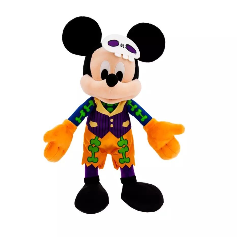 ディズニーオフィシャル ミッキーハロウィーン蛍光ぬいぐるみ Disney Mickey Mouse Glow-in-the-Dark  Halloween 2023 Plush THE GIFT SHOP