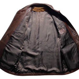 vintage LOEWE leather half coat
