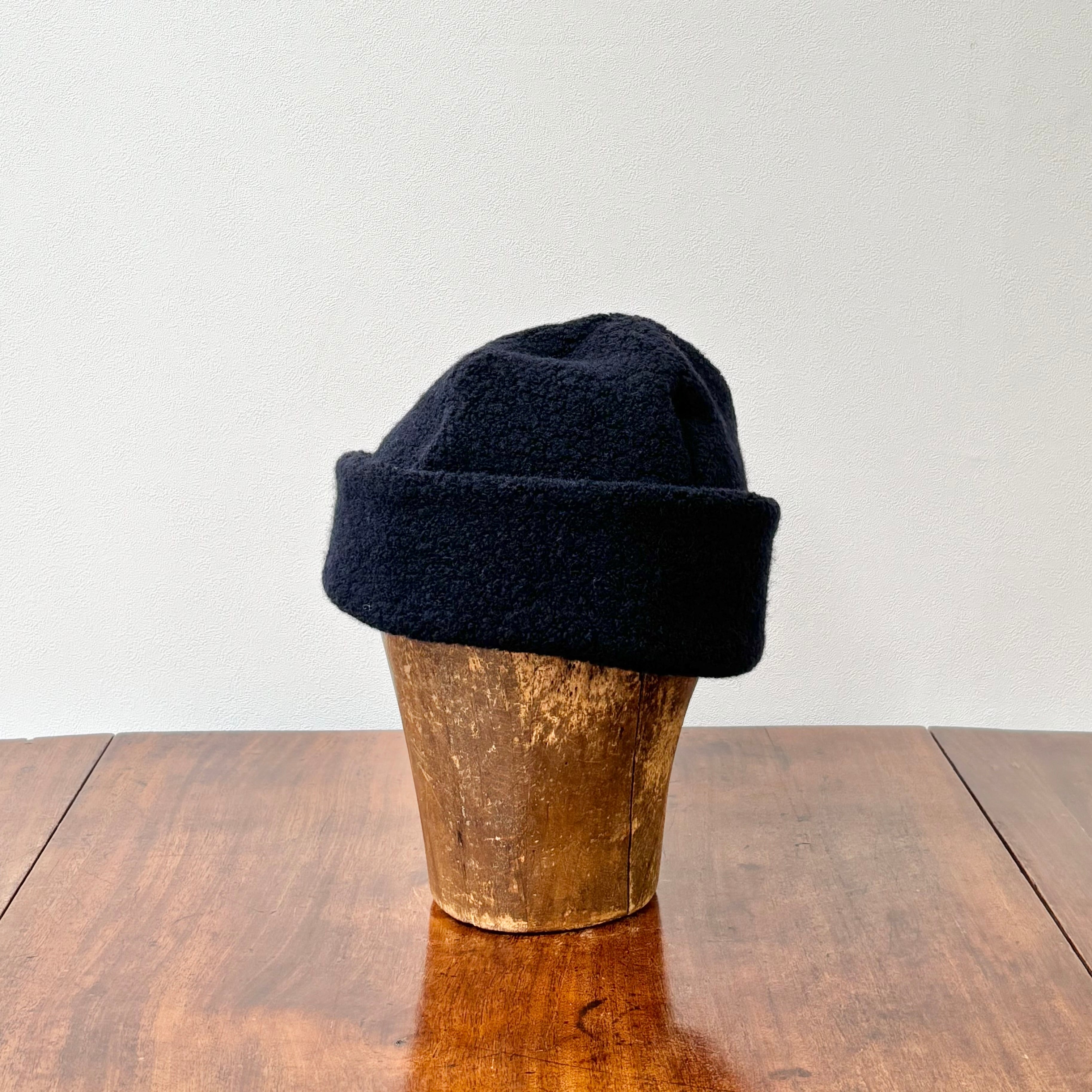 cableami リサイクルウール ワッチキャップ ネイビー | 萬栄堂帽子店