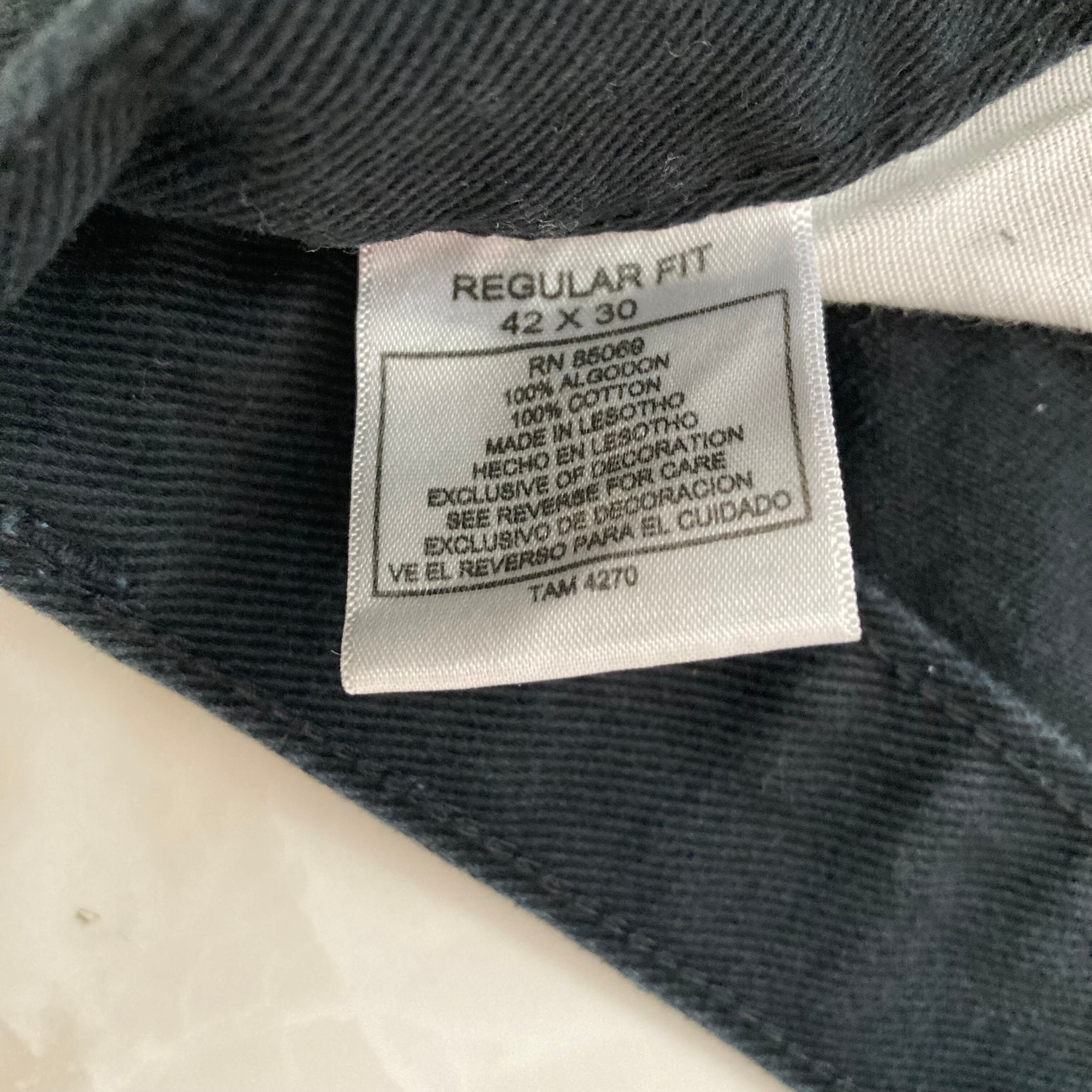 W42×L30】ARCHITECT ブラックデニムパンツ 革パッチ | 古着屋 W42×L30】ARCHITECT ブラックデニムパンツ 革パッチ | 古着屋
