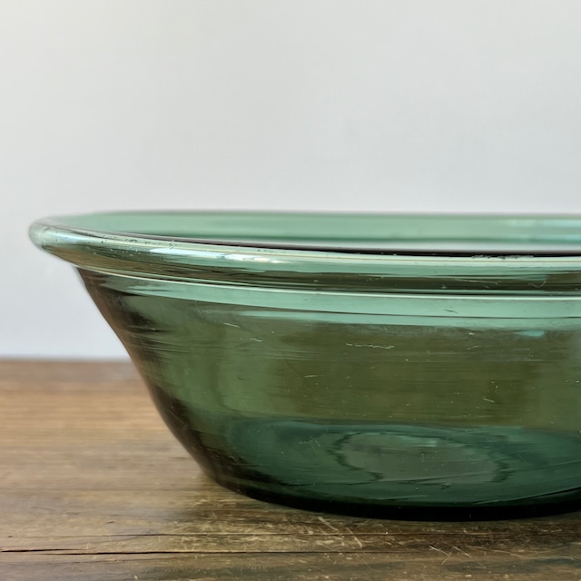 Glass Bowl / Green