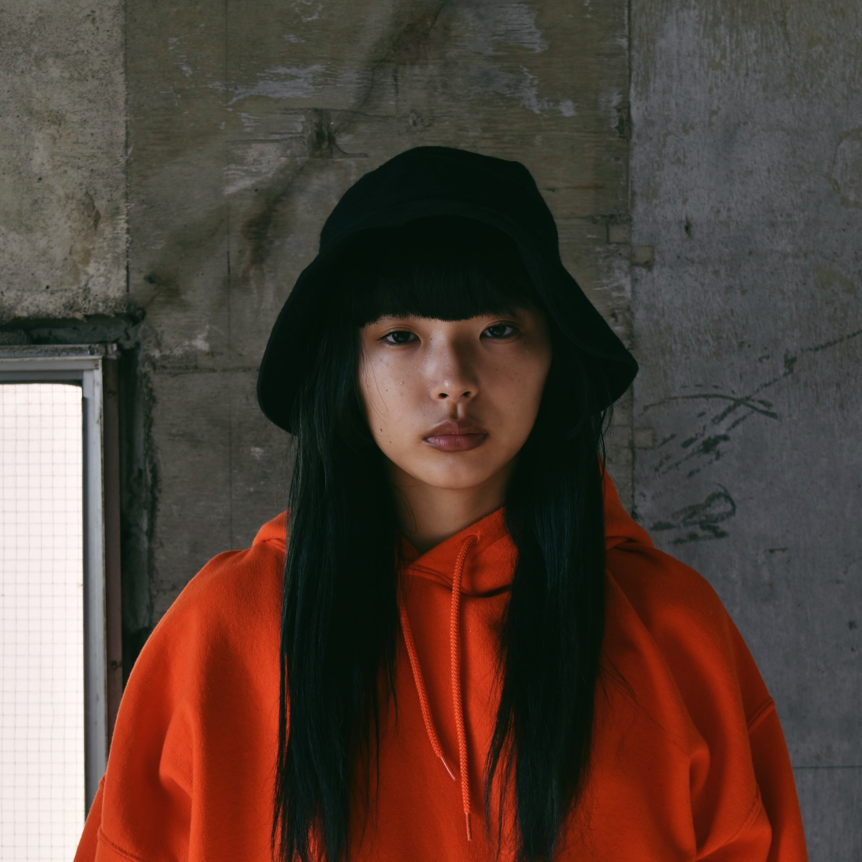 ケンゾー レーヨン デザイン バケットハット / 